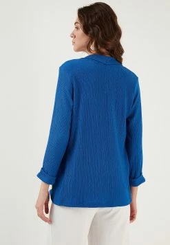 LELA Regular Fit - Vest - Royal Blue -LELA Winkel 001e507380b24a90a0e7ed0dbcee8aad