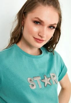 LELA T-Shirt Print - Mint -LELA Winkel 00b9ce685f0641db860ace1258bf6d5a