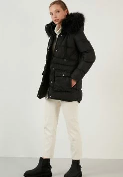 LELA Regular Fit - Winterjas - Black -LELA Winkel 053cfaf4617647fdac0cf36c9f0defc3