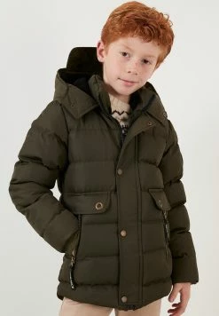 LELA Plush Hooded - Winterjas - Brown