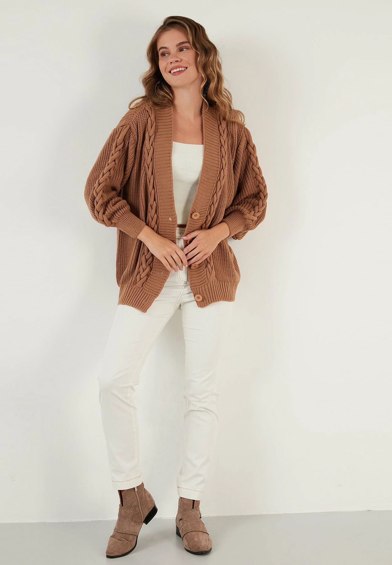 LELA Vest - Camel 4 LELA Vest - Camel - Afbeelding 2