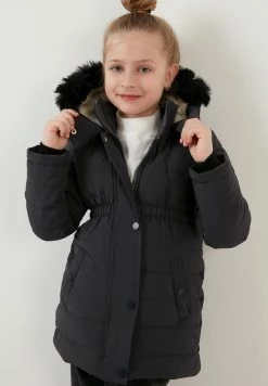 LELA Regular Fit - Winterjas - Anthracite