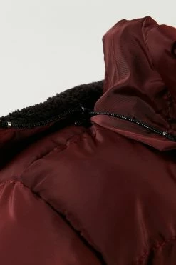 LELA Regular Fit - Winterjas - Bordeaux -LELA Winkel 08d224832ebb49bab36918e6b477df72