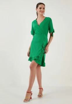 LELA Regular Fit - Jurk - Benetton Color -LELA Winkel 0aa2e4f41a6d4847a95ea69a3b6759ac