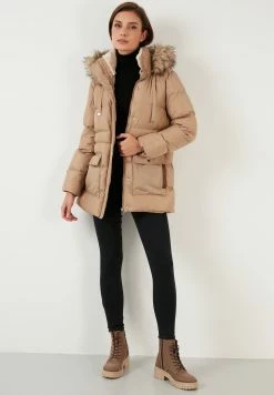 LELA Regular Fit - Winterjas - Dark Beige 10 LELA Regular Fit - Winterjas - Dark Beige -LELA Winkel 0dffcd3082e44737886706ba44ed5905