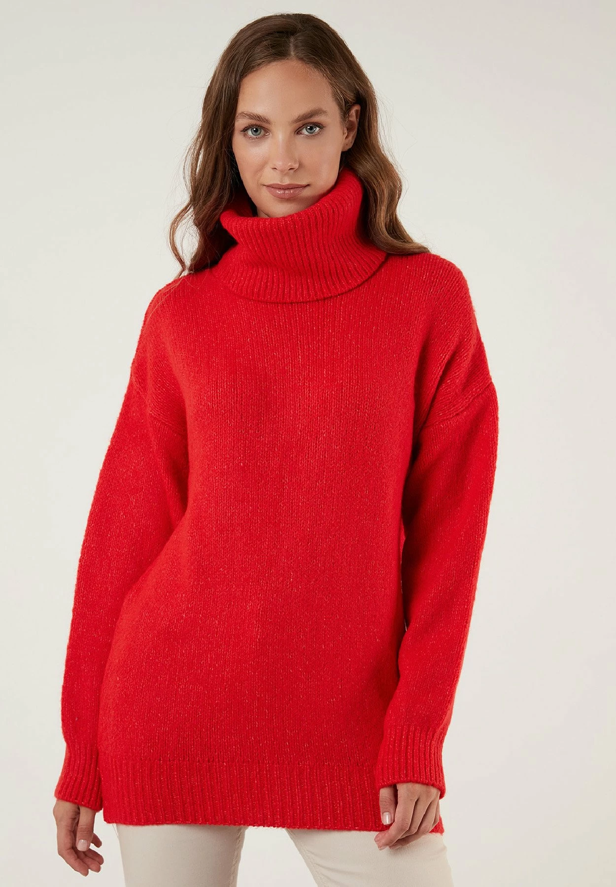 LELA Regular Fit - Trui - Orange Color 3 LELA Regular Fit - Trui - Orange Color