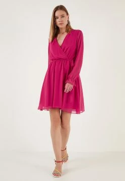 LELA Mini- Jurk - Fuchsia -LELA Winkel 12c4feba129447e597525395dfd35a35