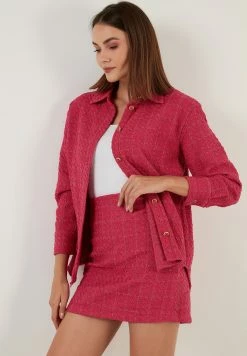 LELA Overhemdblouse - Fuchsia 11 LELA Overhemdblouse - Fuchsia -LELA Winkel 12d9a16e11bc471db90586d7aa6839cd