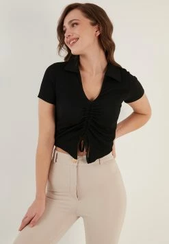 LELA Slim Fit - Blouse - Black 12 LELA Slim Fit - Blouse - Black -LELA Winkel 13c847fbde97438da190e4282f126379