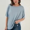 LELA Loose Fit - Blouse - Baby Blue