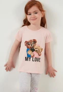 LELA Regular Fit - T-Shirt Print - Salmon Color -LELA Winkel 14f1fd72bb264e9ca8fd752bb389253f