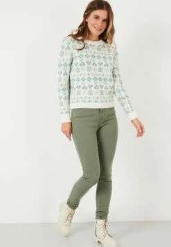 LELA Regular Fit - Trui - Ecru 7 LELA Regular Fit - Trui - Ecru -LELA Winkel 1890b9f811e64c79a475622b6bd4ea15