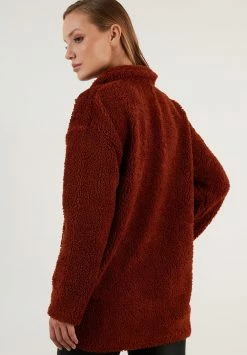 LELA Loose Fit - Fleecejas - Snuff Colored -LELA Winkel 18d8fb770760444898e167beef22662a