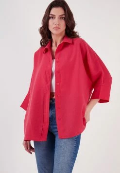 LELA Overhemd - Dark Fuchsia -LELA Winkel 1a7968eabe5f4356b76c74d8052e0dc3