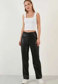 LELA Slim Fit - Broek - Black -LELA Winkel 1b93056c6da84b1b84291cc8e946b359