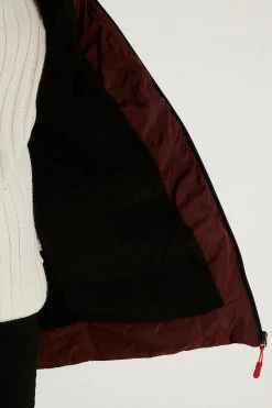 LELA Regular Fit - Winterjas - Bordeaux -LELA Winkel 1c8861ee16a047f09a3836875919d0d9