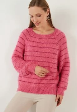 LELA Trui - Light Vermilion