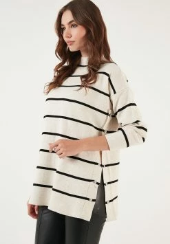 LELA Trui - Cream/Black -LELA Winkel 1e65809bd5544c60a17be699aed3719c