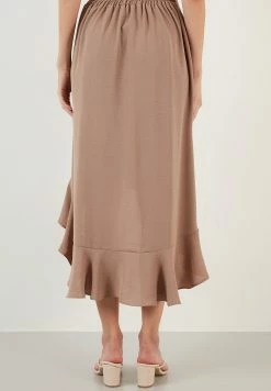 LELA Regular Fit - A-Lijn Rok - Mink -LELA Winkel 1eeac3f4b8224c3caabd683b2a433a47