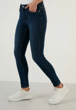 LELA Slim Fit - Jeans Skinny Fit - Dark Blue -LELA Winkel 1f2d23d4ba1f40f8a7d90aec9d0ba37d
