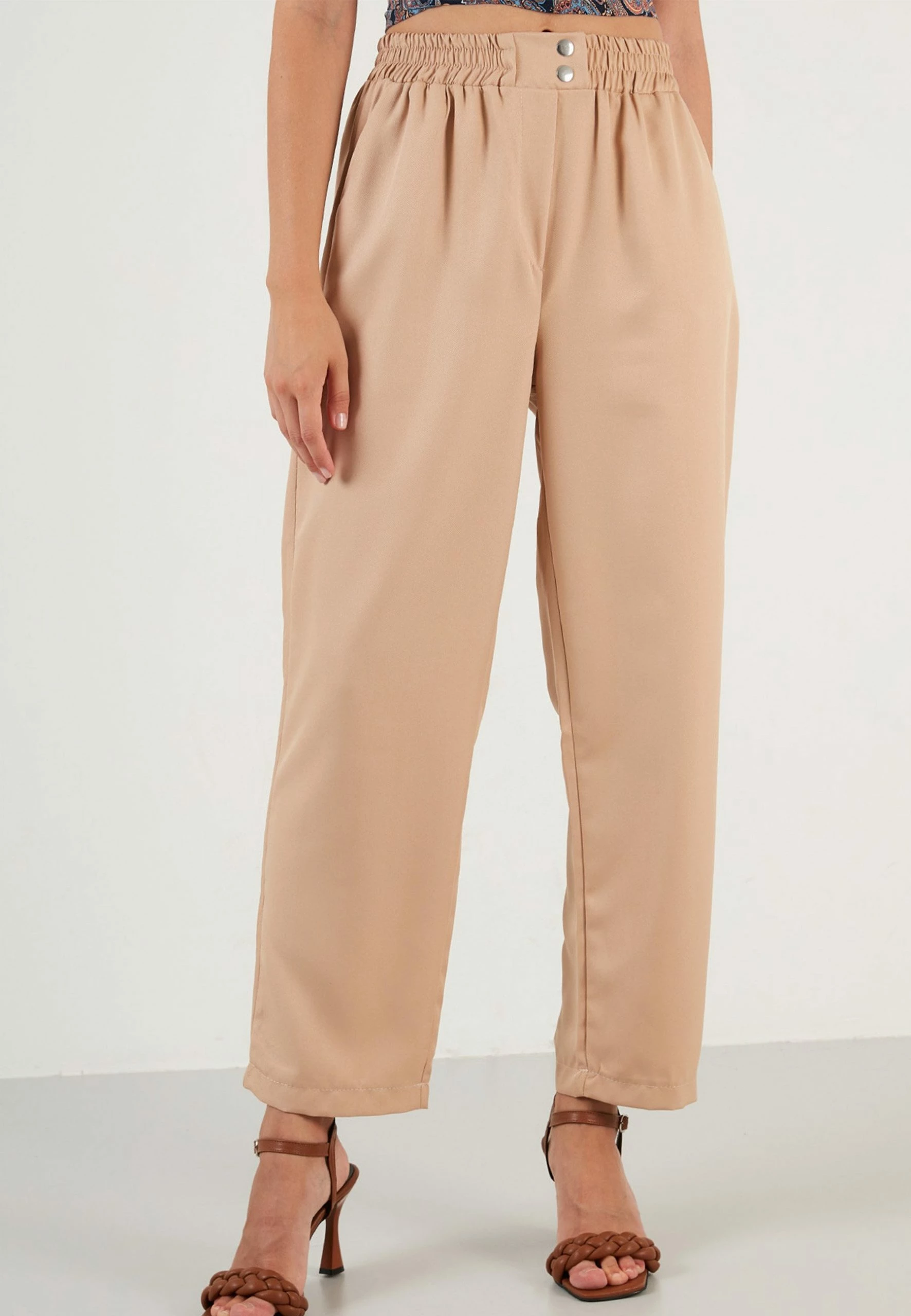 LELA Regular Fit - Broek - Camel 3 LELA Regular Fit - Broek - Camel