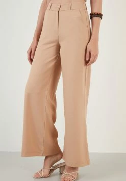 LELA Regular Fit - Broek - Stone