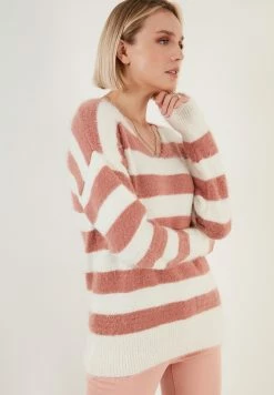 LELA Regular Fit - Trui - Rose -LELA Winkel 20c20a9e101f4eb9885551a1a732d827