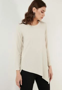 LELA Regular Fit - Blouse - Stone -LELA Winkel 21a9b23dc8b2420b81e0e7815d720f68
