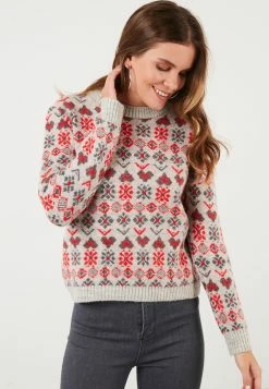 LELA Regular Fit - Trui - Light Grey -LELA Winkel 222ddf61871845719d9adcb029a9fb4d