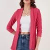 LELA Regular Fit - Vest - Fuchsia