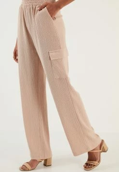 LELA Regular Fit - Cargobroek - Stone