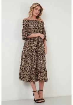 LELA Slim Fit - Jurk - Leopard -LELA Winkel 2a3433e03ccf45d49522549622df0d81