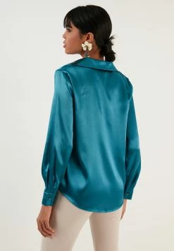 LELA Regular Fit - Overhemdblouse - Green -LELA Winkel 2c1d341d37374732a5398b6164023002