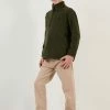 LELA Fleece Trui - Khaki -LELA Winkel 2c8c565bc9b34879ad362b85e5bbf6fb