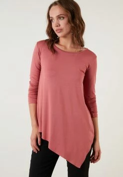 LELA Slim Fit - Longsleeve - Rose -LELA Winkel 2cca6c685212425fb469eb283d417c11