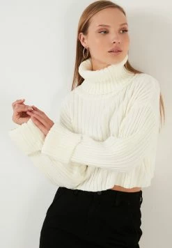 LELA Loose Fit - Trui - Ecru -LELA Winkel 2e12ab23d2fe4ed89227971f6df2b91a