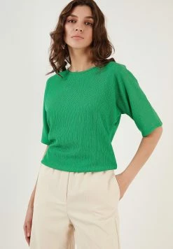 LELA Regular Fit - T-Shirt Basic - Benetton Color -LELA Winkel 2fba2f3f11ab4c5fb6b58341c9559750