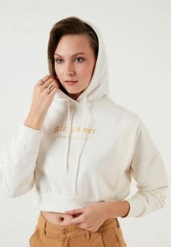 LELA Hoodie - Ecru -LELA Winkel 2fd96beda2c74c33978a408456e6aaad