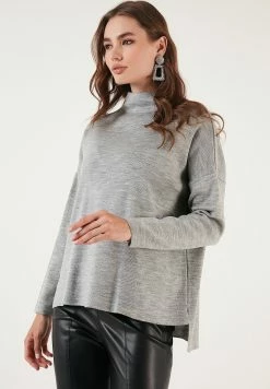 LELA Long Back- Trui - Grey 13 LELA Long Back- Trui - Grey -LELA Winkel 30987e6d543e4edd88f2b5e79c89c0e6