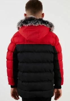 LELA Regular Fit - Winterjas - Red-Black -LELA Winkel 31c2a8cb084346d69415b439688c3566