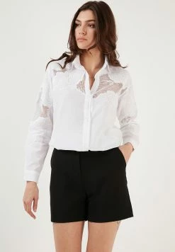 LELA Regular Fit - Overhemdblouse - White
