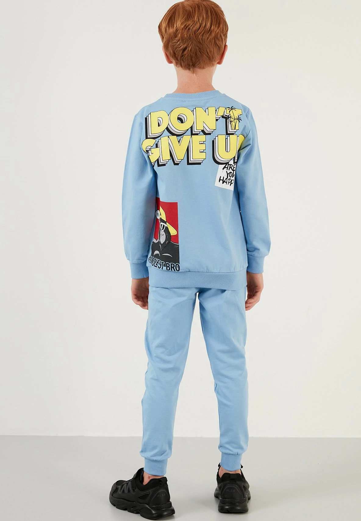 LELA Regular Fit - Trainingspak - Baby Blue 4 LELA Regular Fit - Trainingspak - Baby Blue - Afbeelding 2