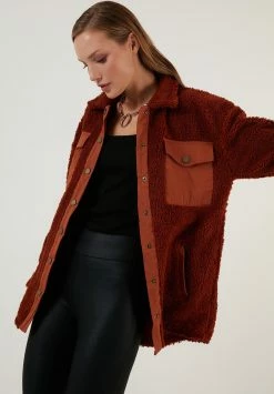 LELA Loose Fit - Fleecejas - Snuff Colored -LELA Winkel 32ed3a04a423483ca79bccc5f30dbaf0