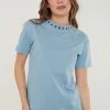 LELA Regular Fit - T-Shirt Print - Baby Blue -LELA Winkel 3381f59ccaf5499390a06a6660667a16