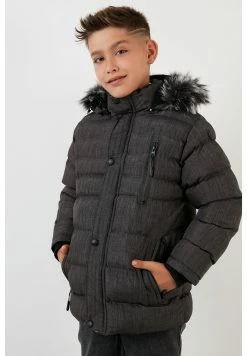 LELA Regular Fit - Winterjas - Grey -LELA Winkel 33c20d0beaf6402299dc0c5ef3b564d5