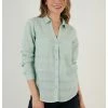 LELA Overhemdblouse - Mint -LELA Winkel 35ceb76c82b546c88aee5fd177839383
