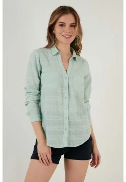 LELA Overhemdblouse - Mint