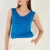 LELA Regular Fit - Top - Royal Blue -LELA Winkel 36bacfa4944845128887878f0c915fc4