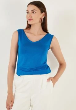 LELA Regular Fit - Top - Royal Blue