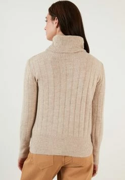 LELA Regular Fit - Trui - Beige -LELA Winkel 3743e8836fbd4a34b290e93195fc73f7